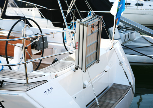 Aluminium Folding Gangway for Sailboats 