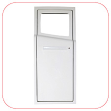“Open Fast” electric pantograph doors