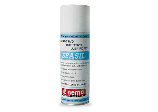 “Seasil” protective spray for door and hatch sealing gaskets 
